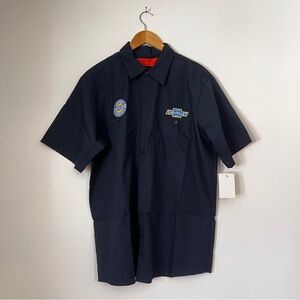NWT Premo “Super Chevrolet Service” Chevrolet Short Sleeve GM Work Shirt, sz. XL